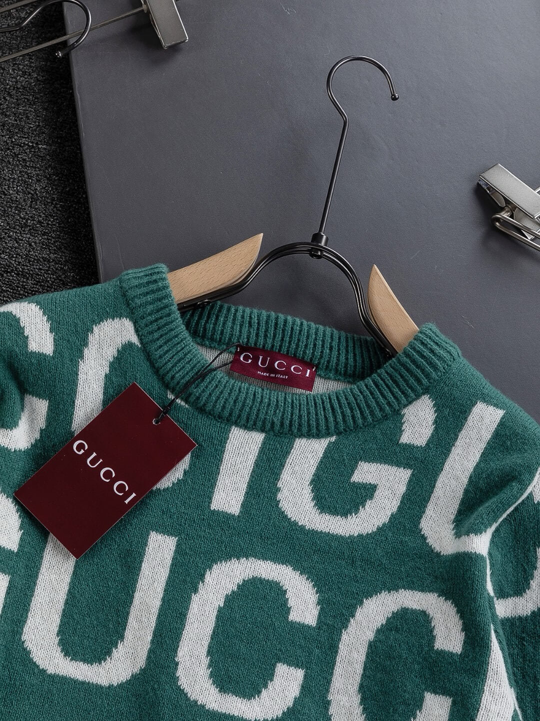 Double G Jacquard Sweater
