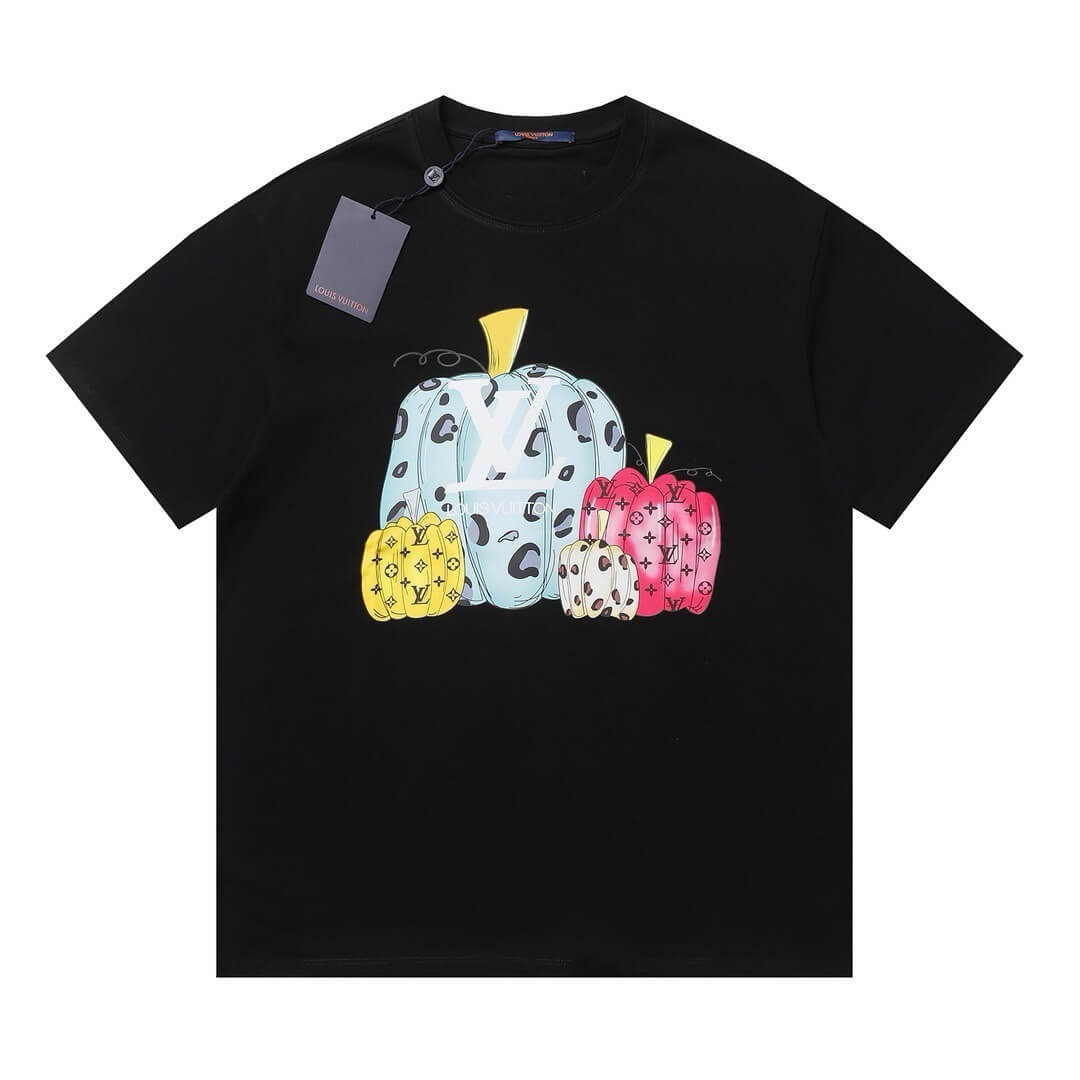 Camiseta con estampado de calabaza