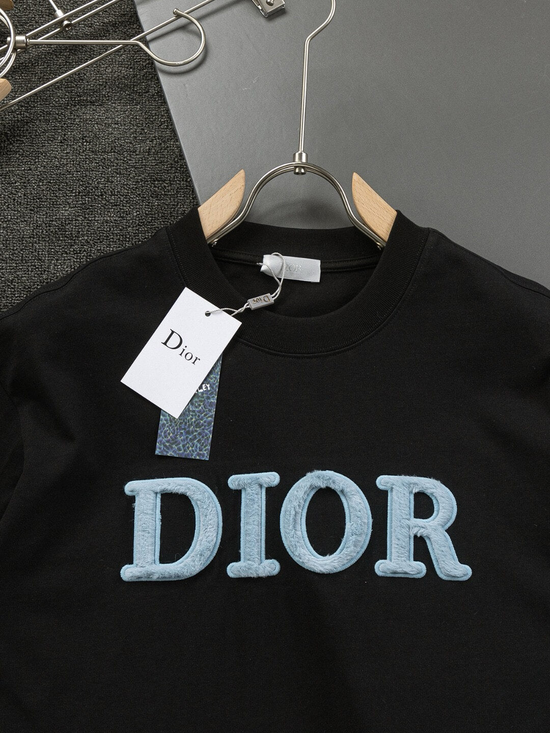 T-shirt floqué brodé