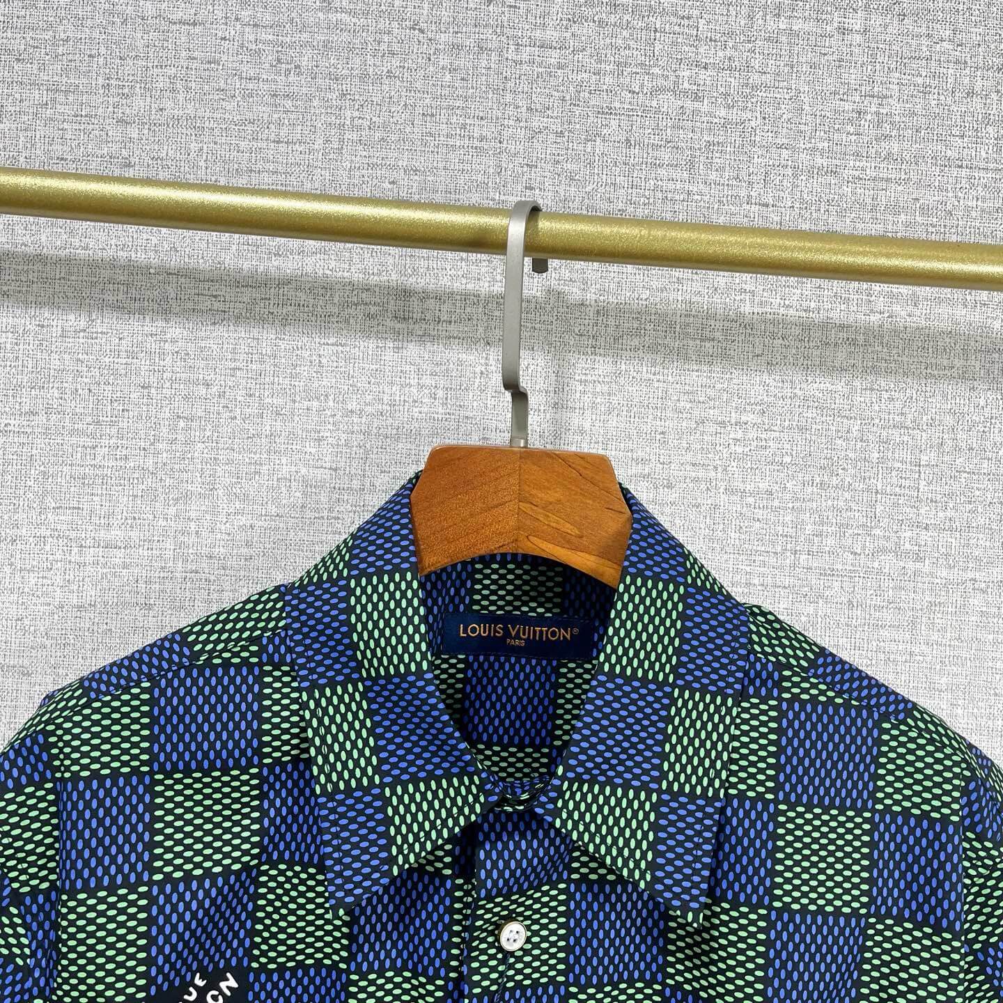 Chemise à manches courtes à imprimé intégral