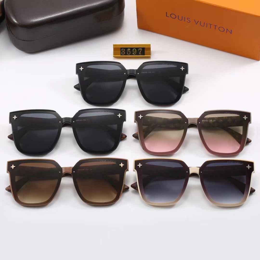 Lunettes de soleil surdimensionnées à monture intégrale