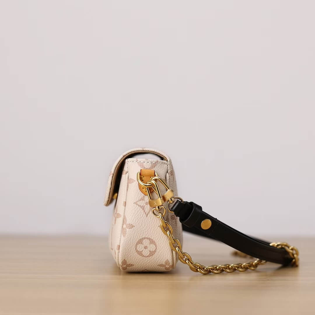 Sac à bandoulière à imprimé intégral de couleur claire