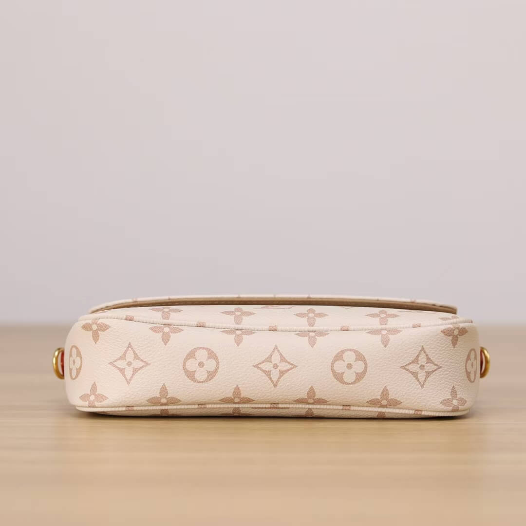 Sac à bandoulière à imprimé intégral de couleur claire