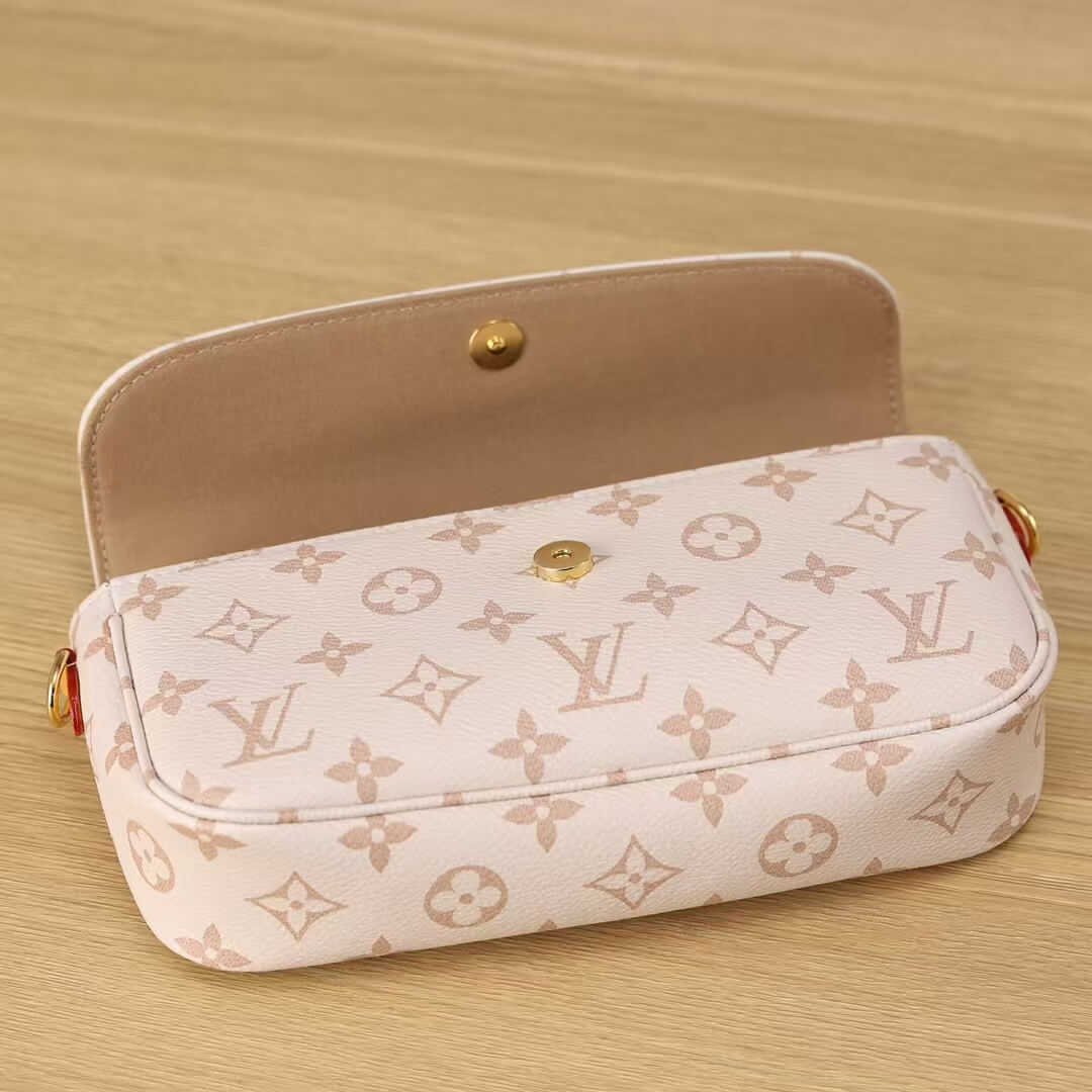 Sac à bandoulière à imprimé intégral de couleur claire