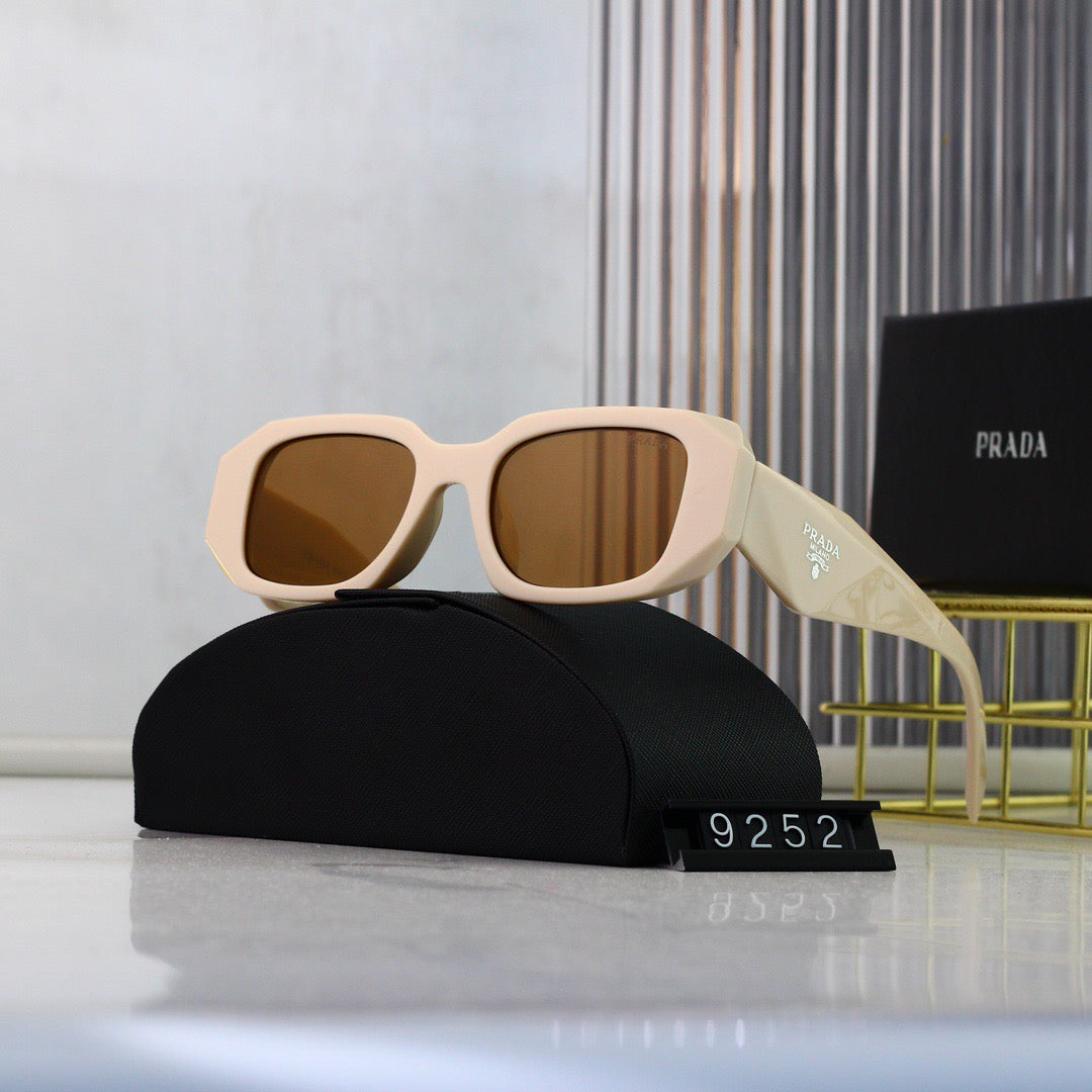 Gafas de sol con diseño geométrico vintage
