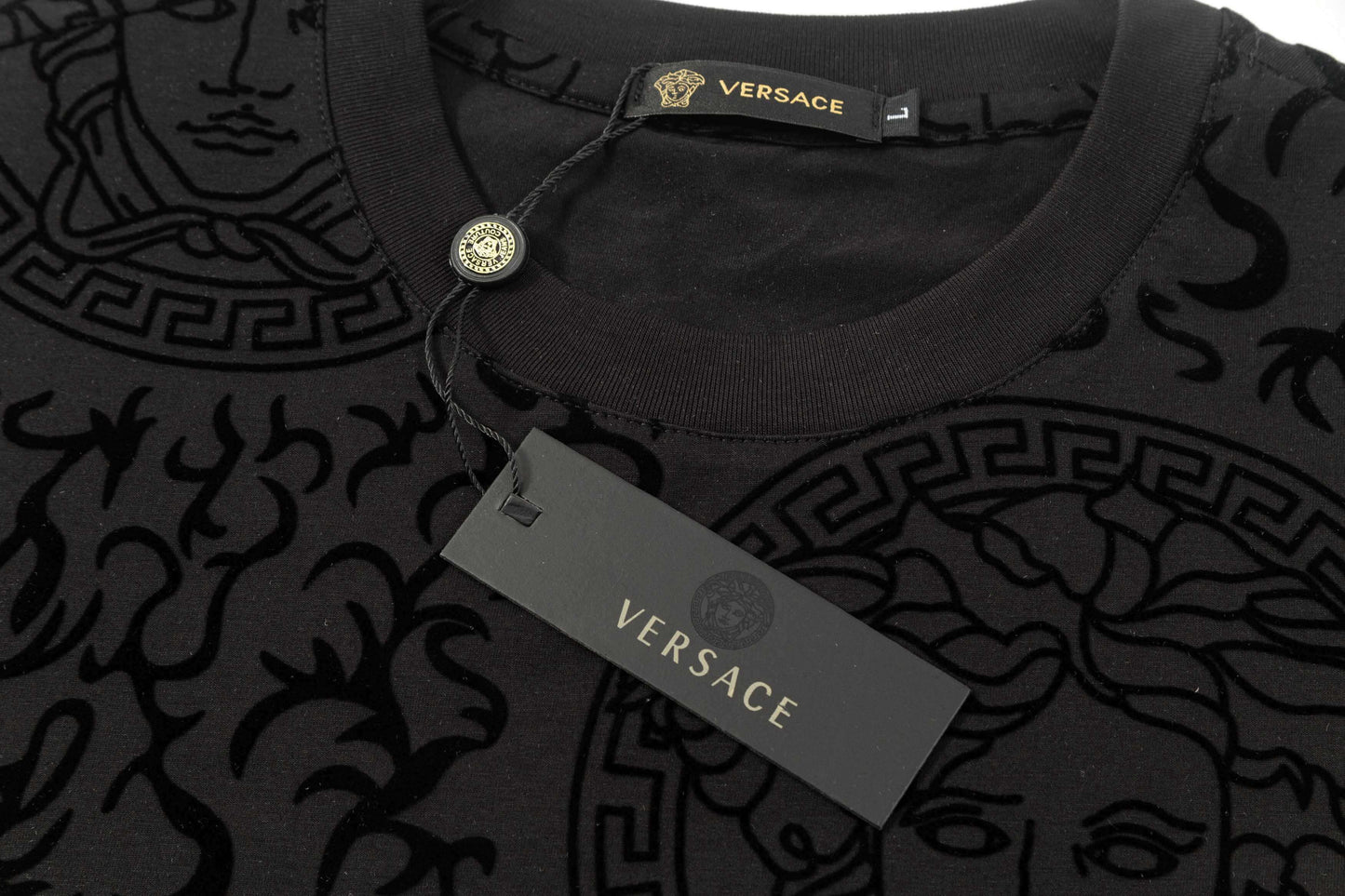Camiseta jacquard con estampado facial completo