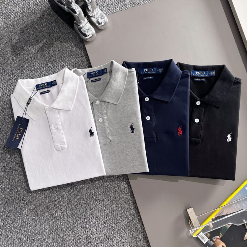 Camisa polo clásica de cuello formal