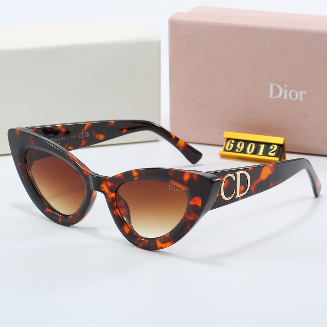 Gafas de sol modernas vintage de ojo de gato