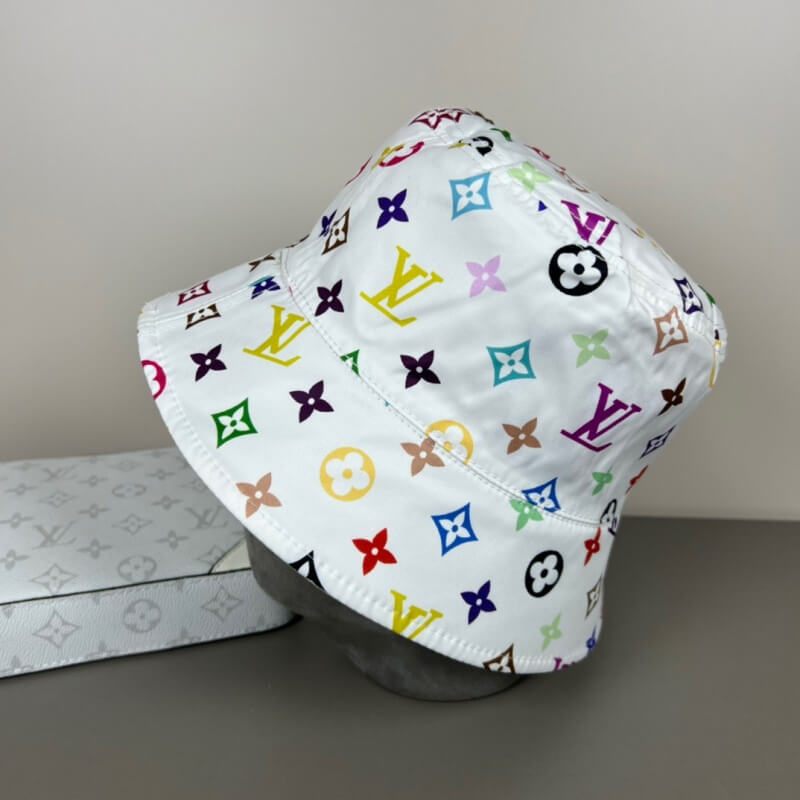 Sombrero de pescador clásico reversible con estampado y bordado
