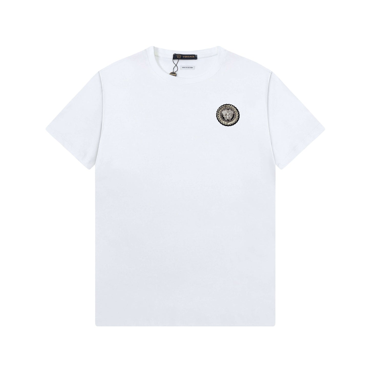 T-shirt brodé avec visage humain