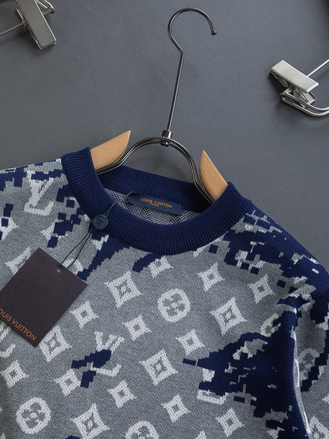 Jacquard Graffiti Sweatshirt