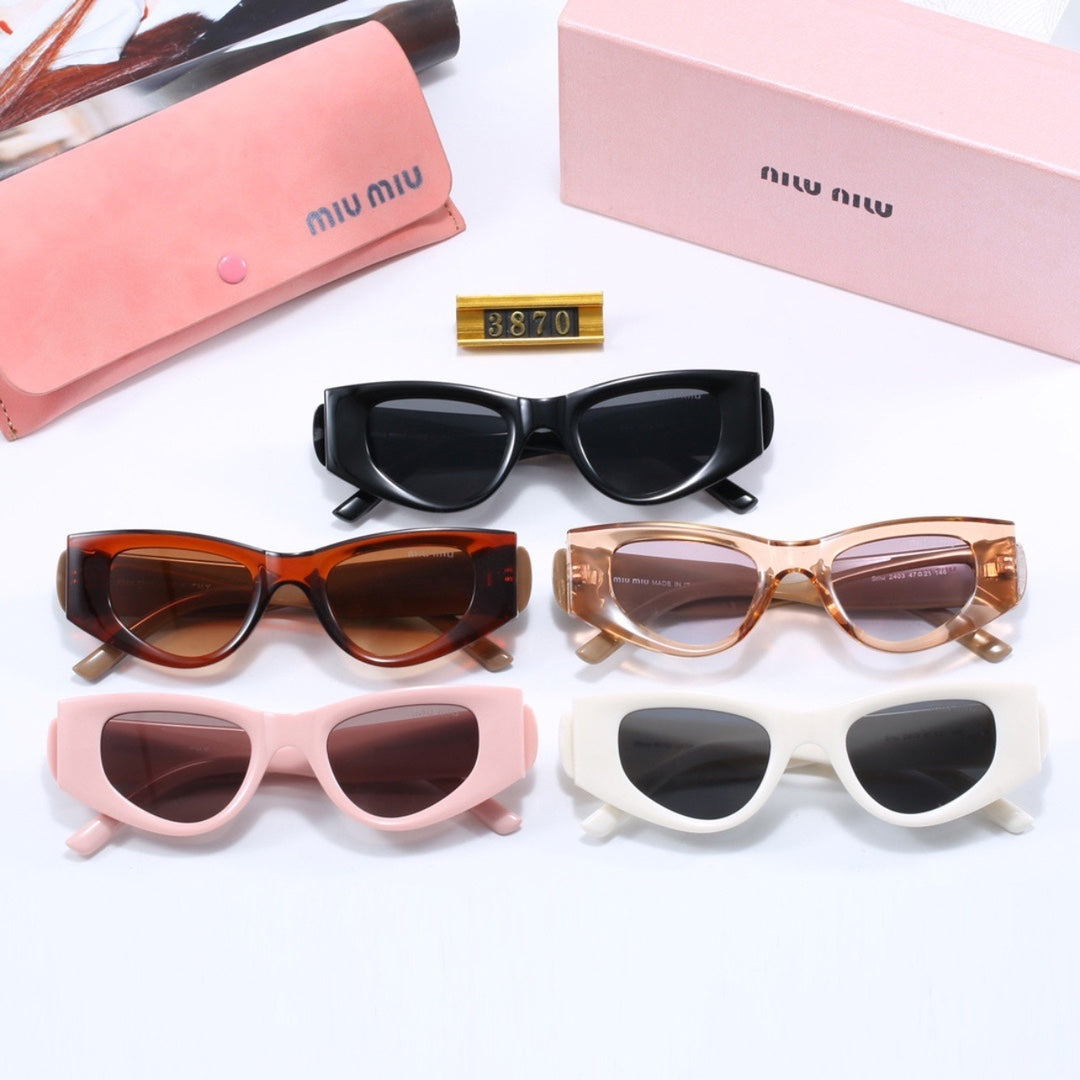 Lunettes de soleil œil de chat modernes et élégantes