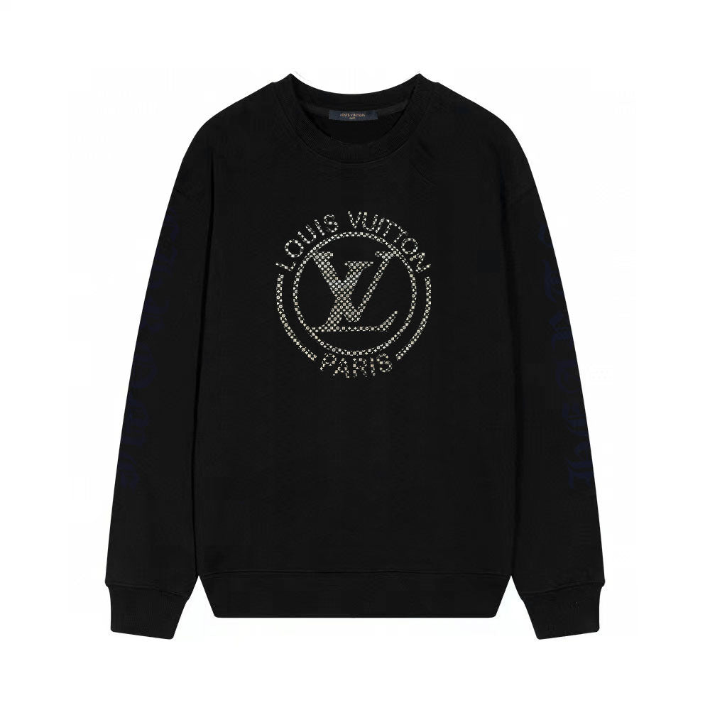 Sudadera con estampado circular