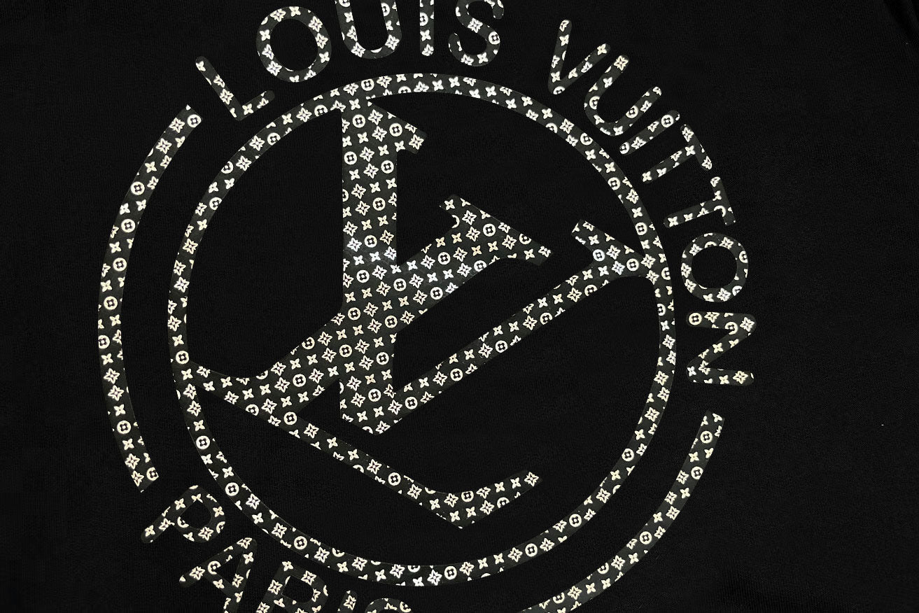 Sudadera con estampado circular