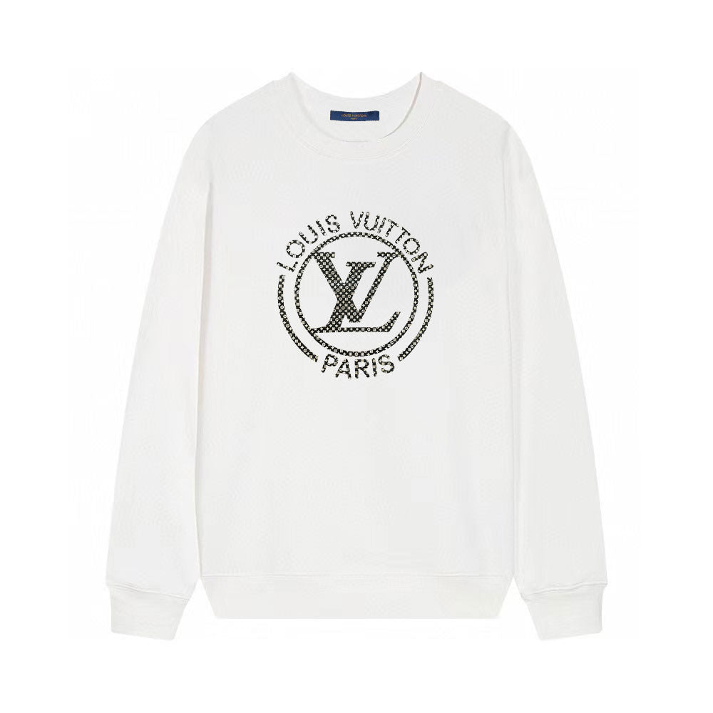 Sudadera con estampado circular