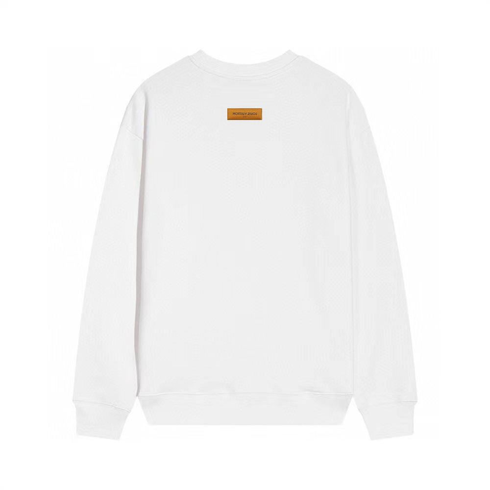 Sudadera con estampado circular