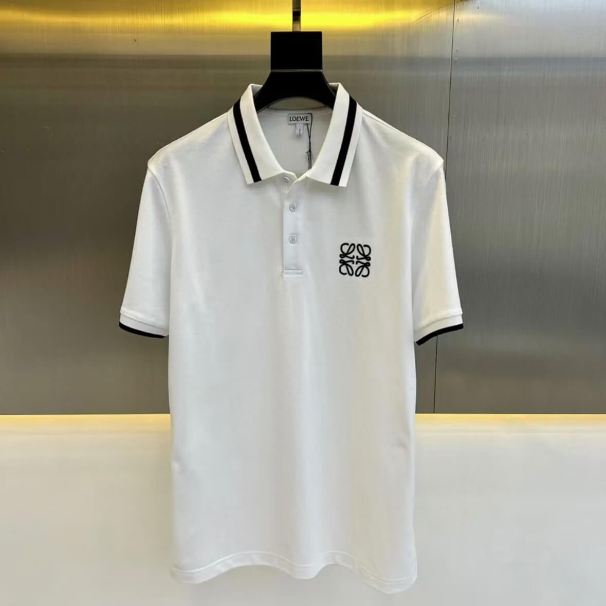 Camisa polo de manga corta con paleta de colores clásica