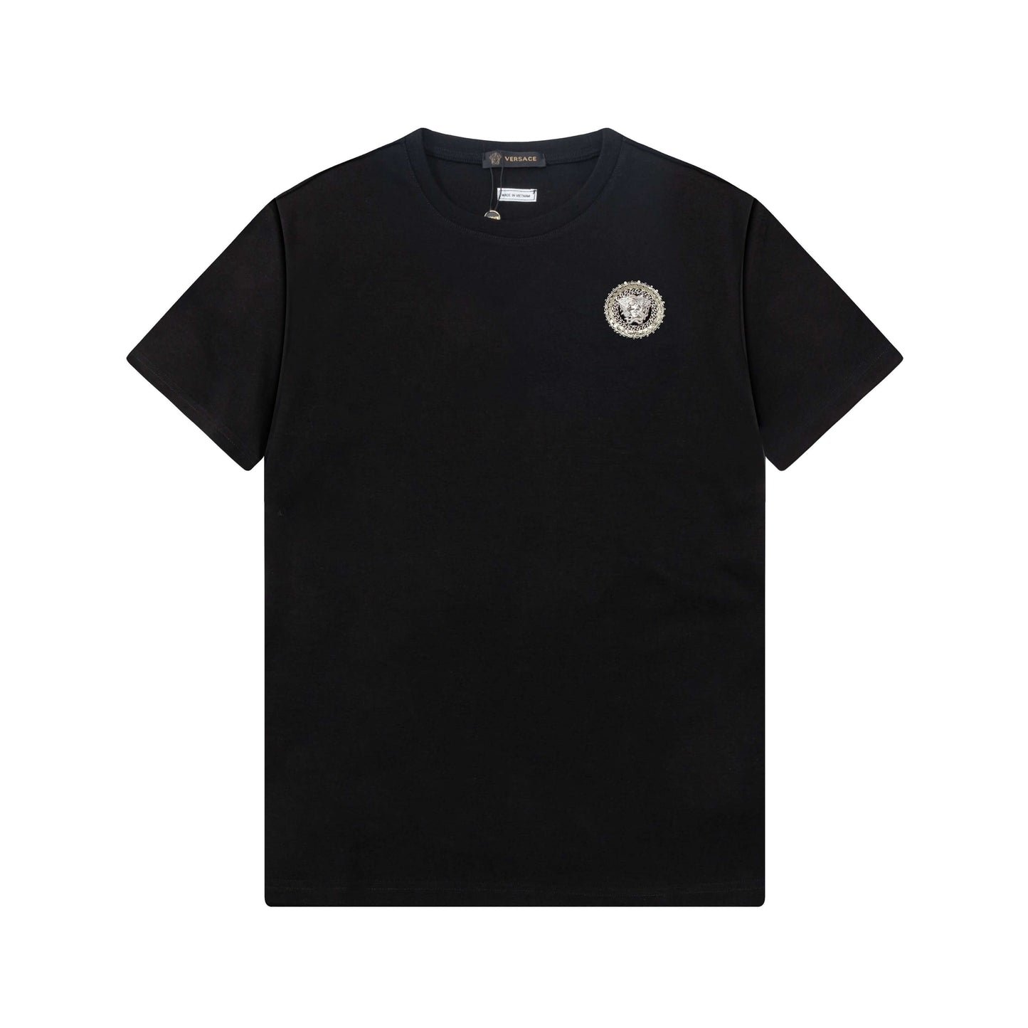 T-shirt brodé avec visage humain