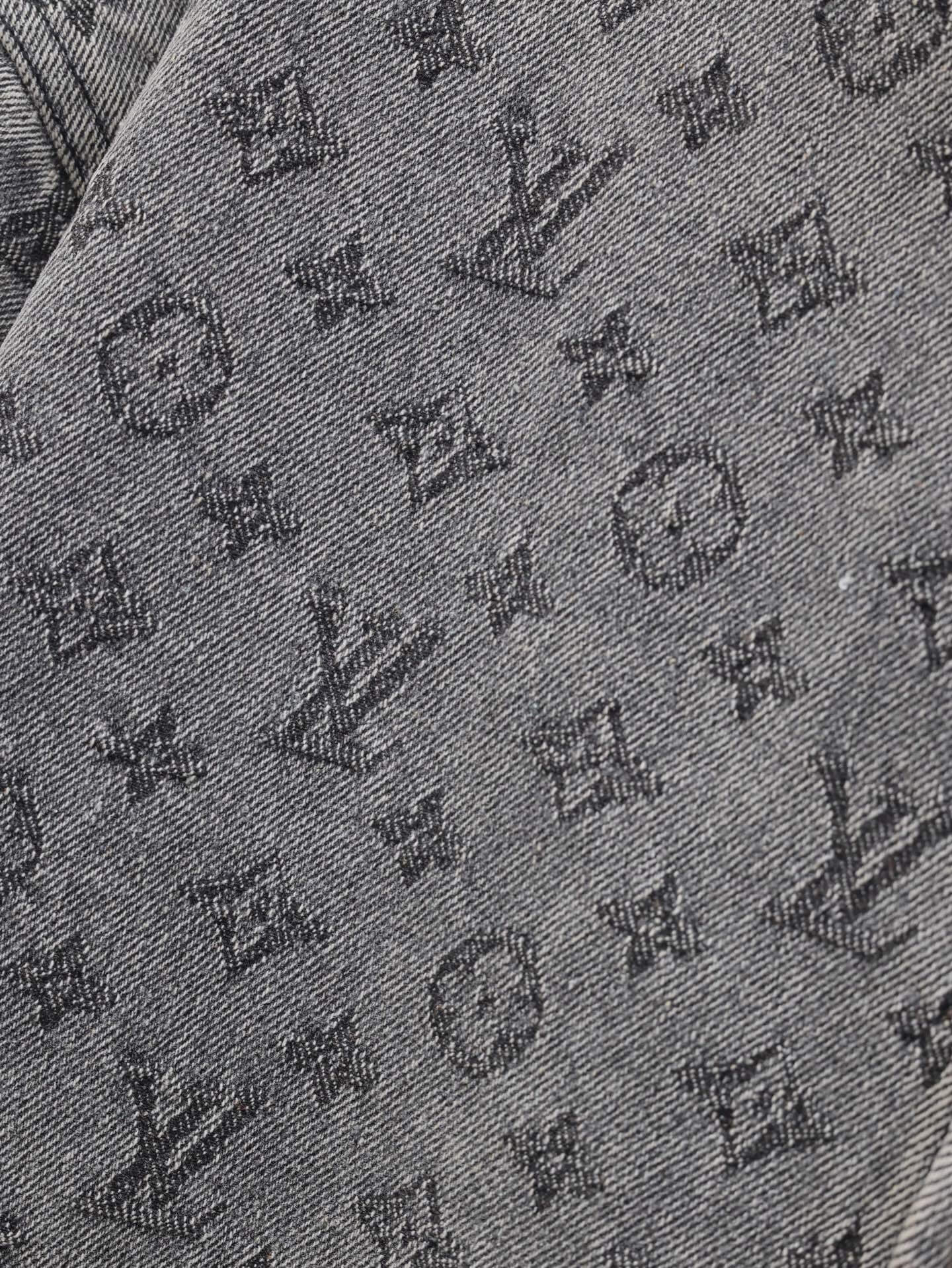 Exquisita camisa vaquera de jacquard