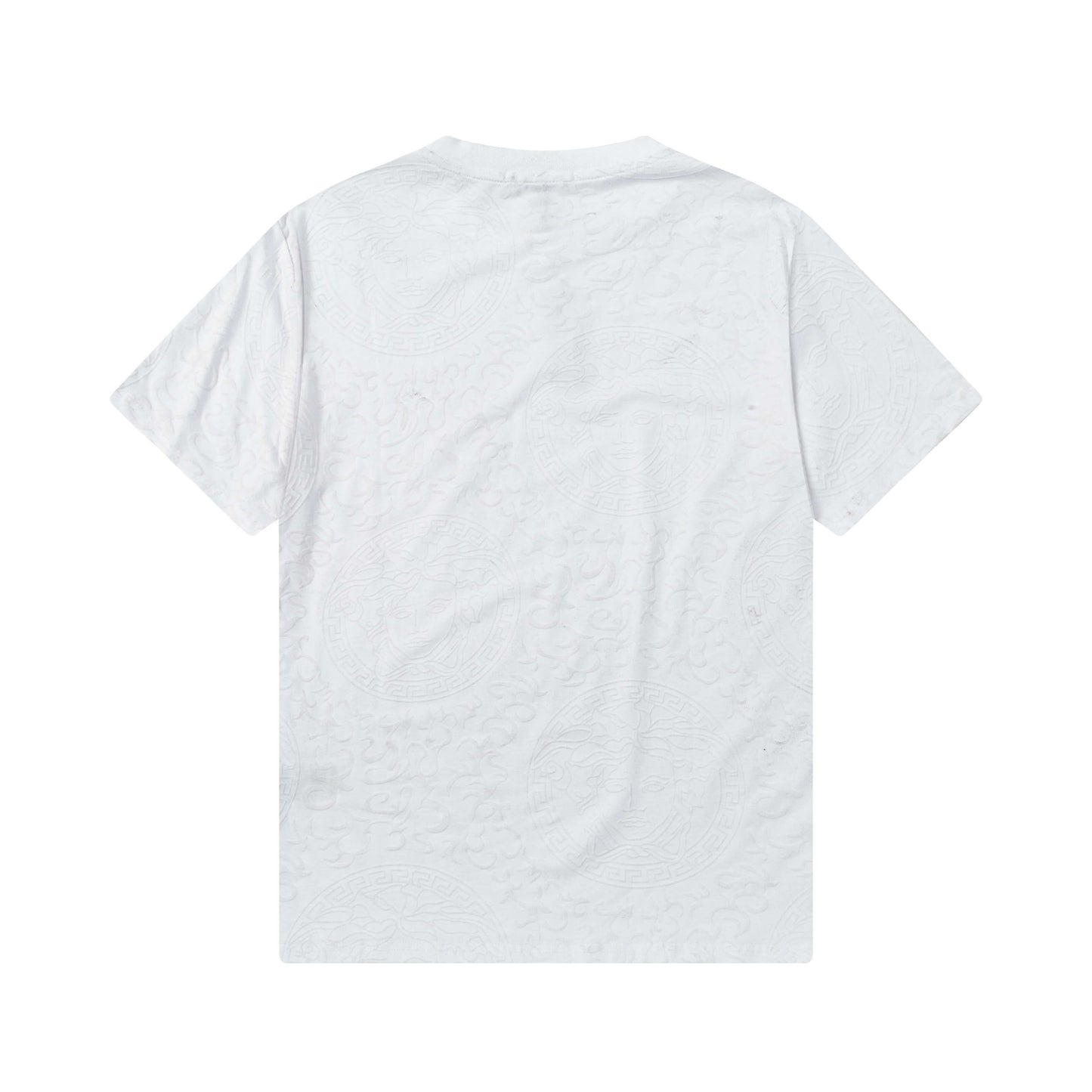 Camiseta jacquard con estampado facial completo