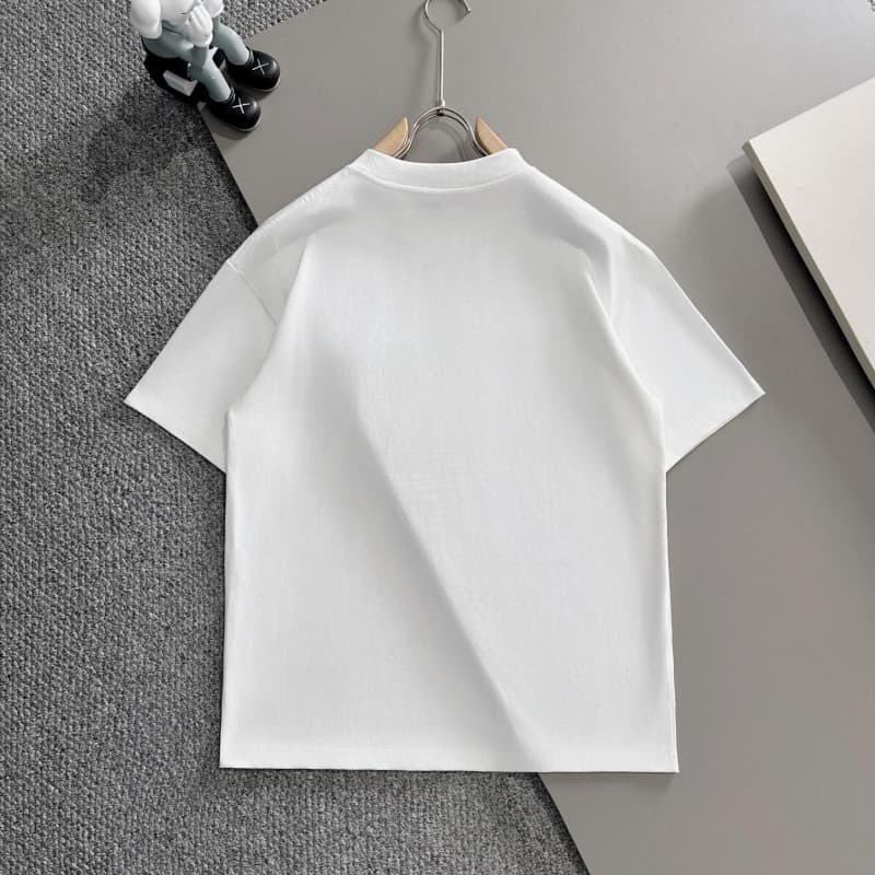 T-shirt brodé à franges arc-en-ciel