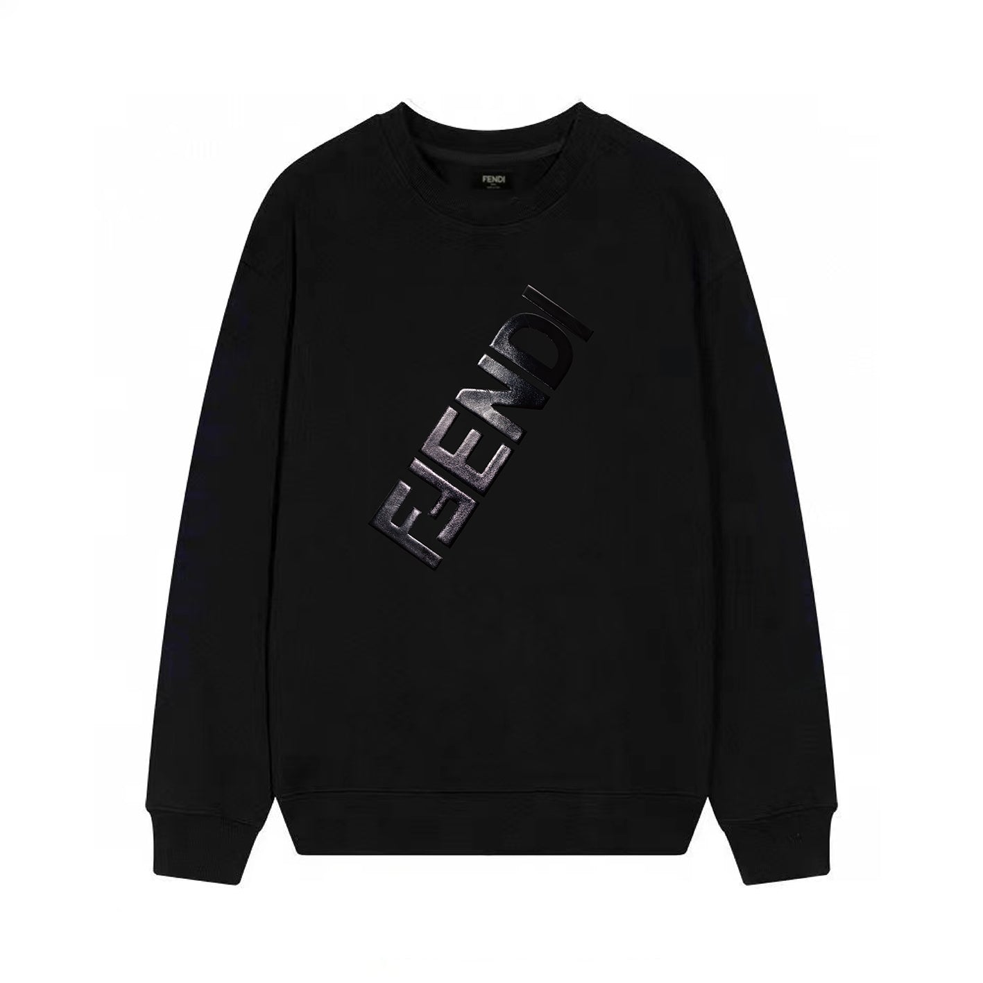 Sudadera con estampado NEGRO