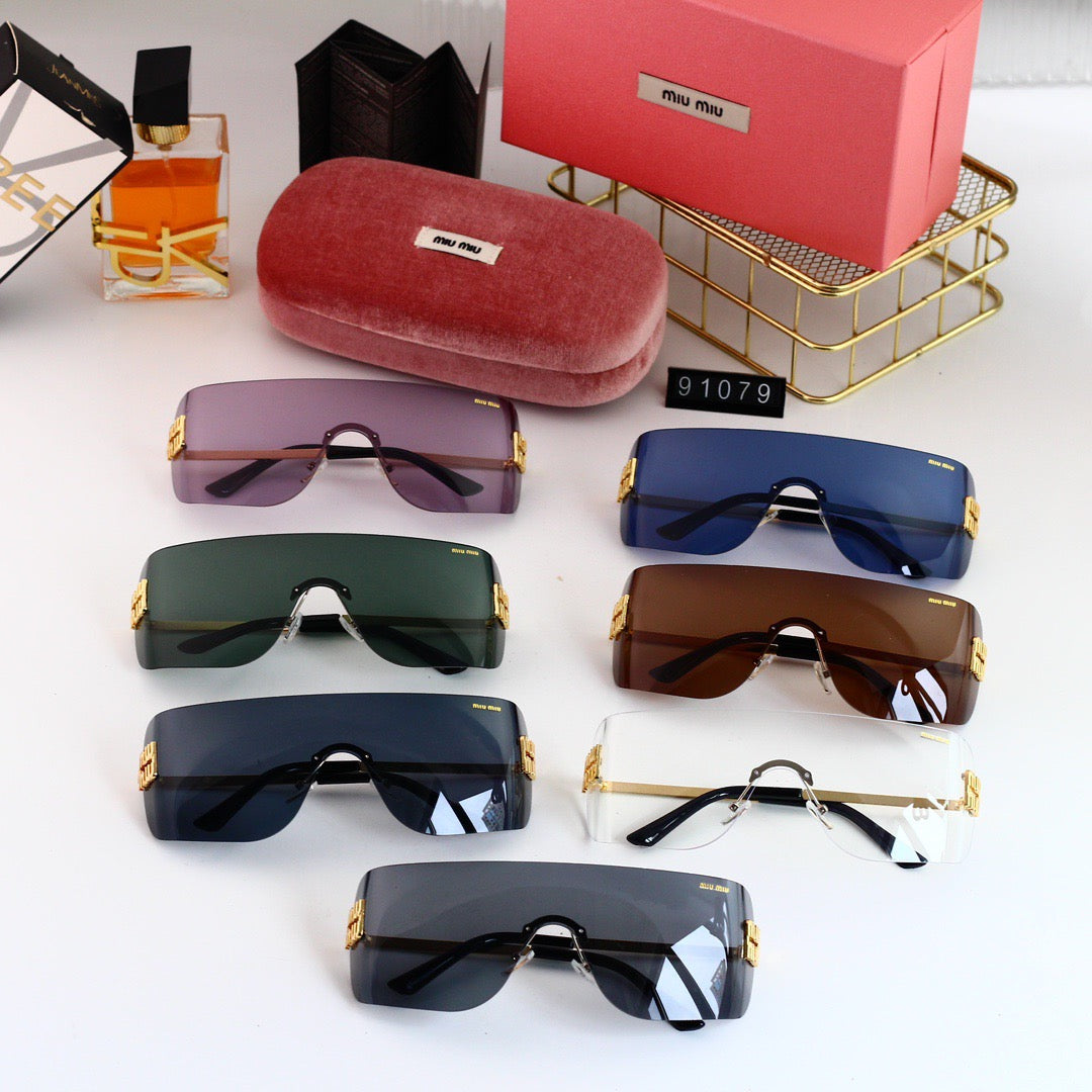 Gafas de sol de esquí con diseño moderno y sin marco