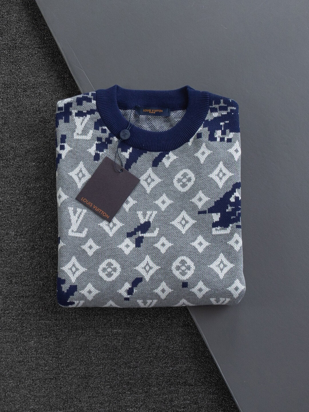 Jacquard Graffiti Sweatshirt