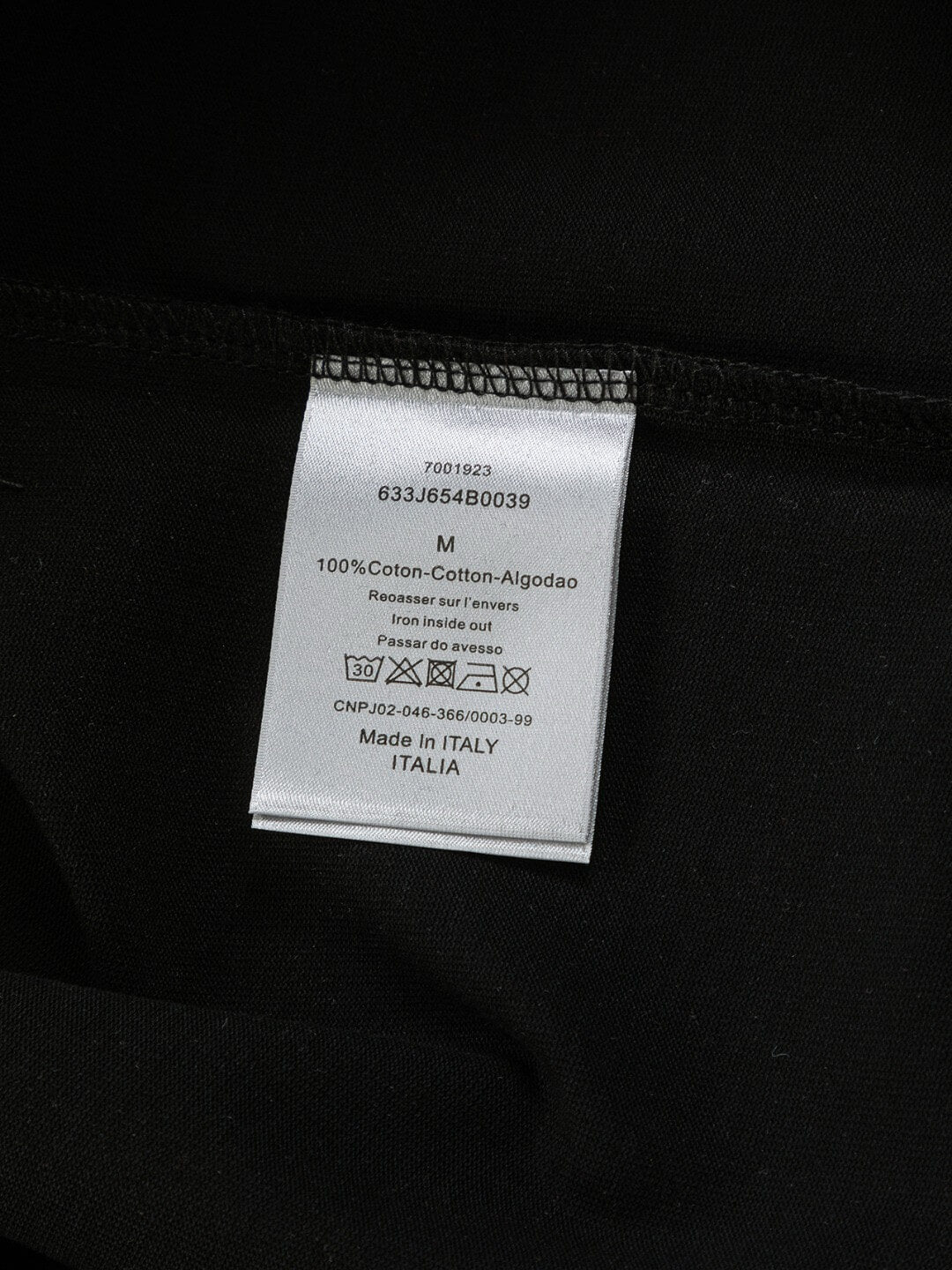 T-shirt floqué brodé