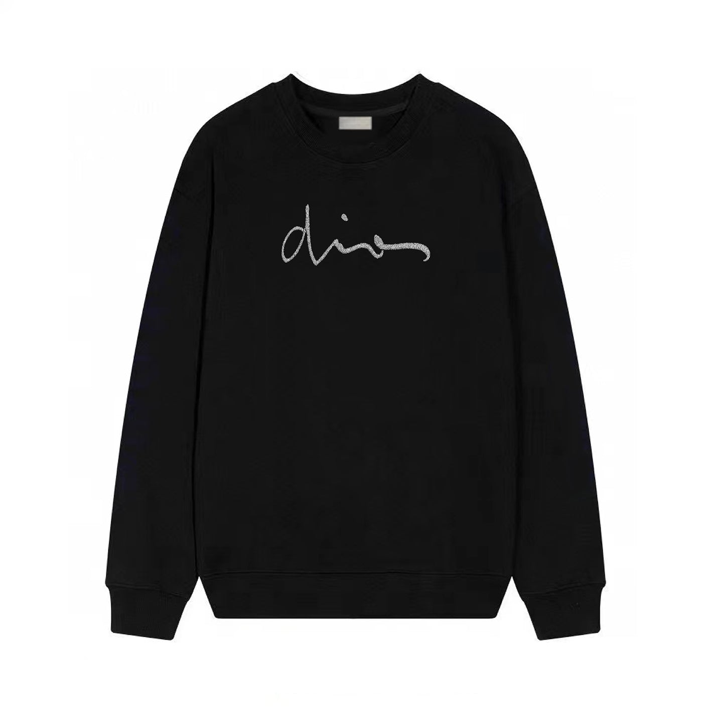 Sudadera clásica con estampado de letras