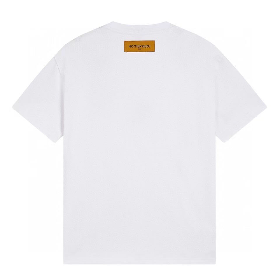 T-shirt imprimé à motifs colorés