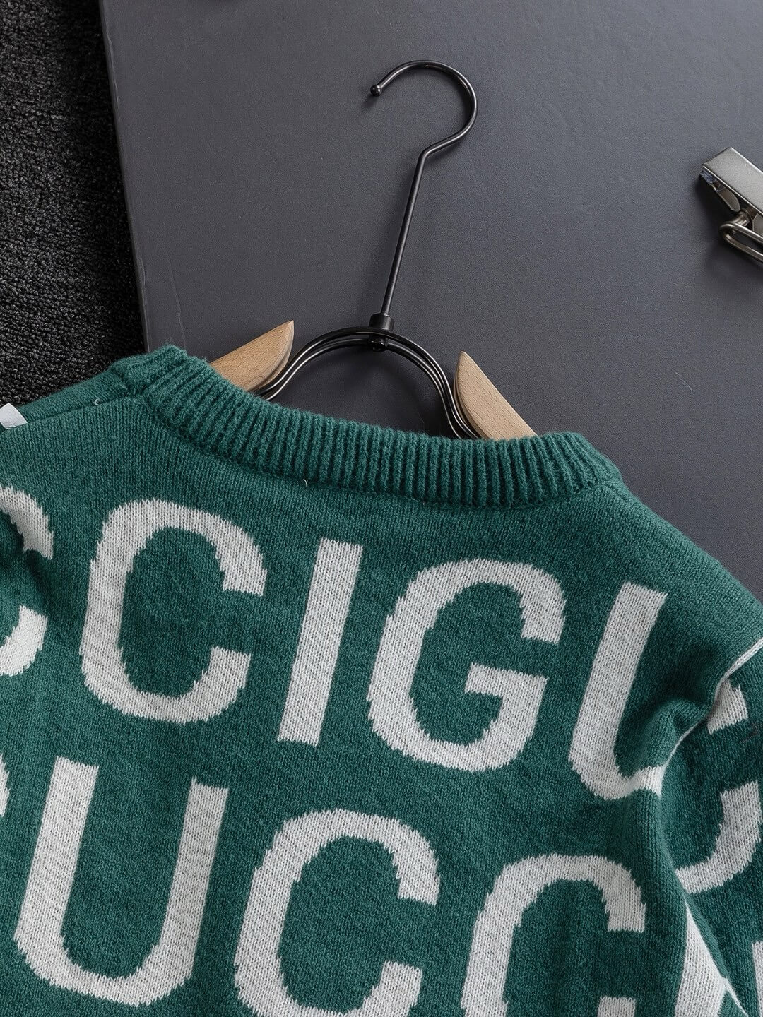 Double G Jacquard Sweater