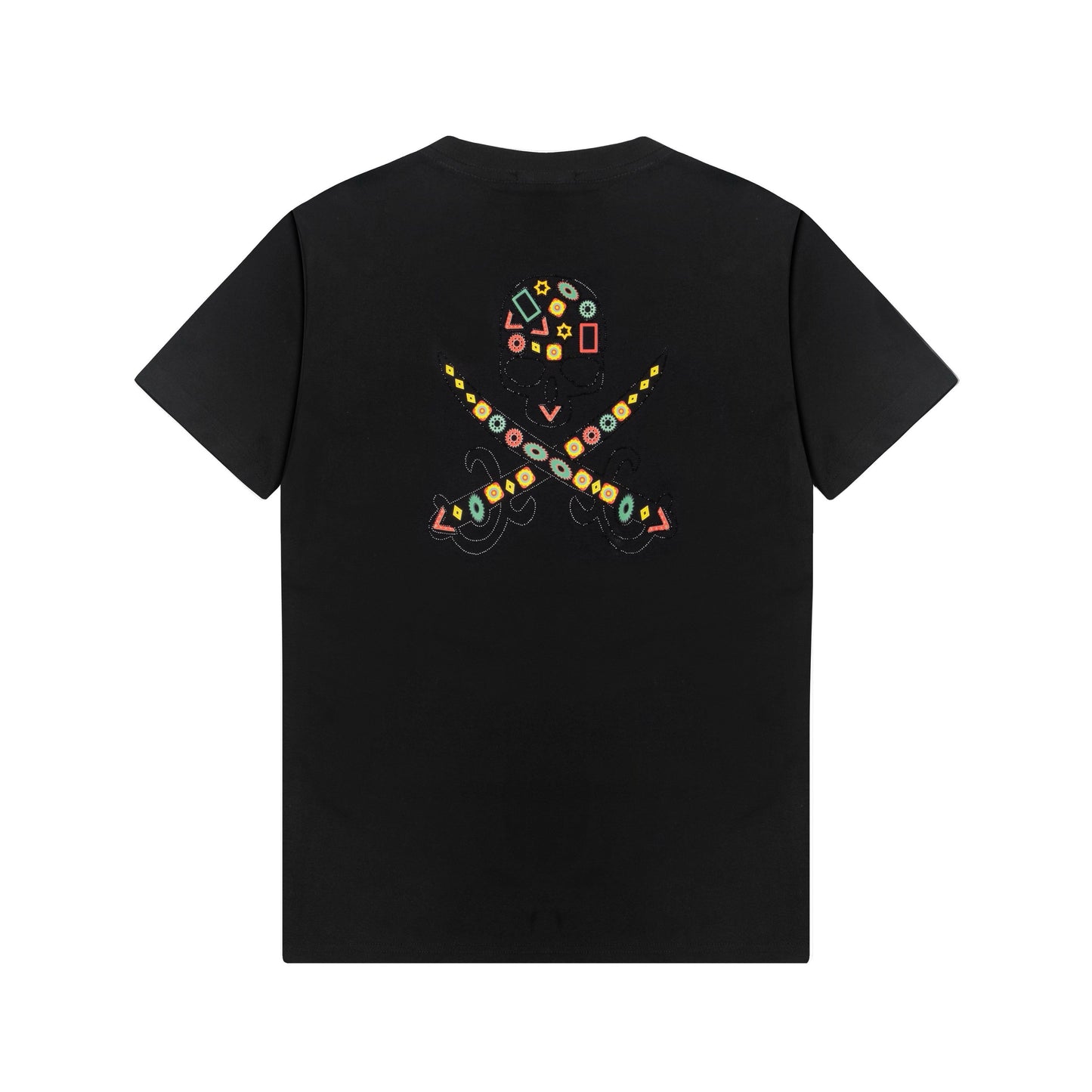 Camiseta con estampado de calavera