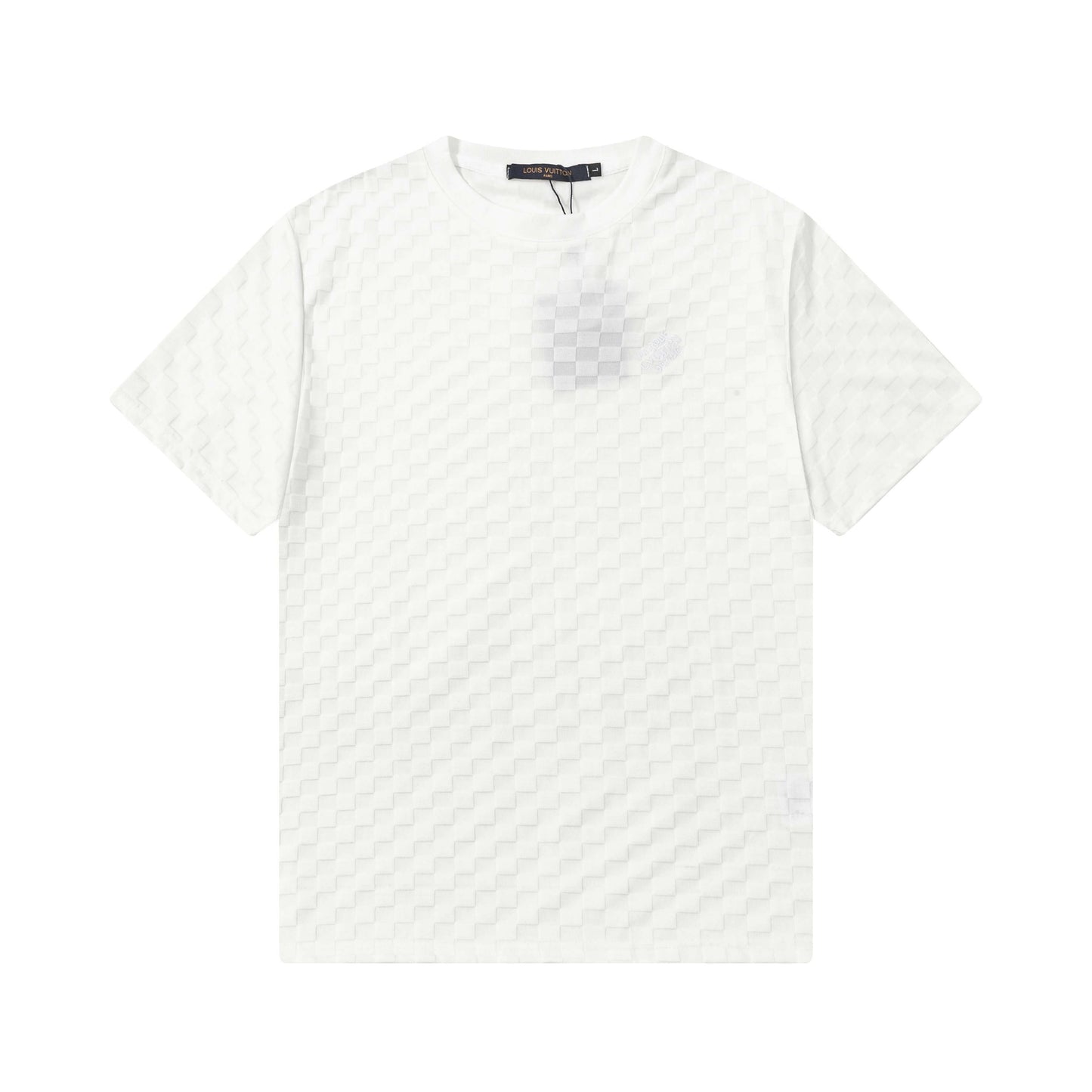 Camiseta con diseño de celosía