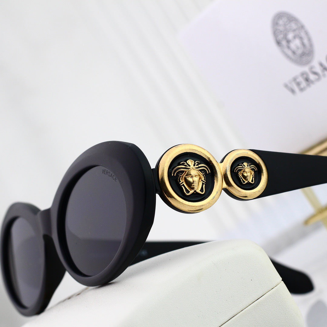 Gafas de sol vintage con forma de huevo