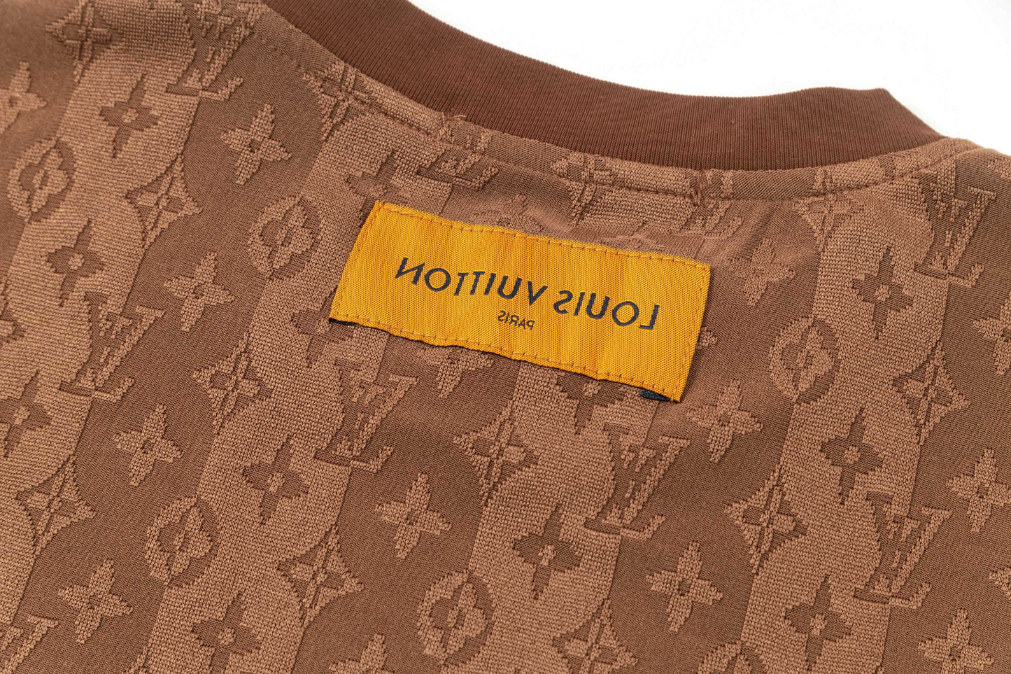 Camiseta clásica de jacquard con estampado completo