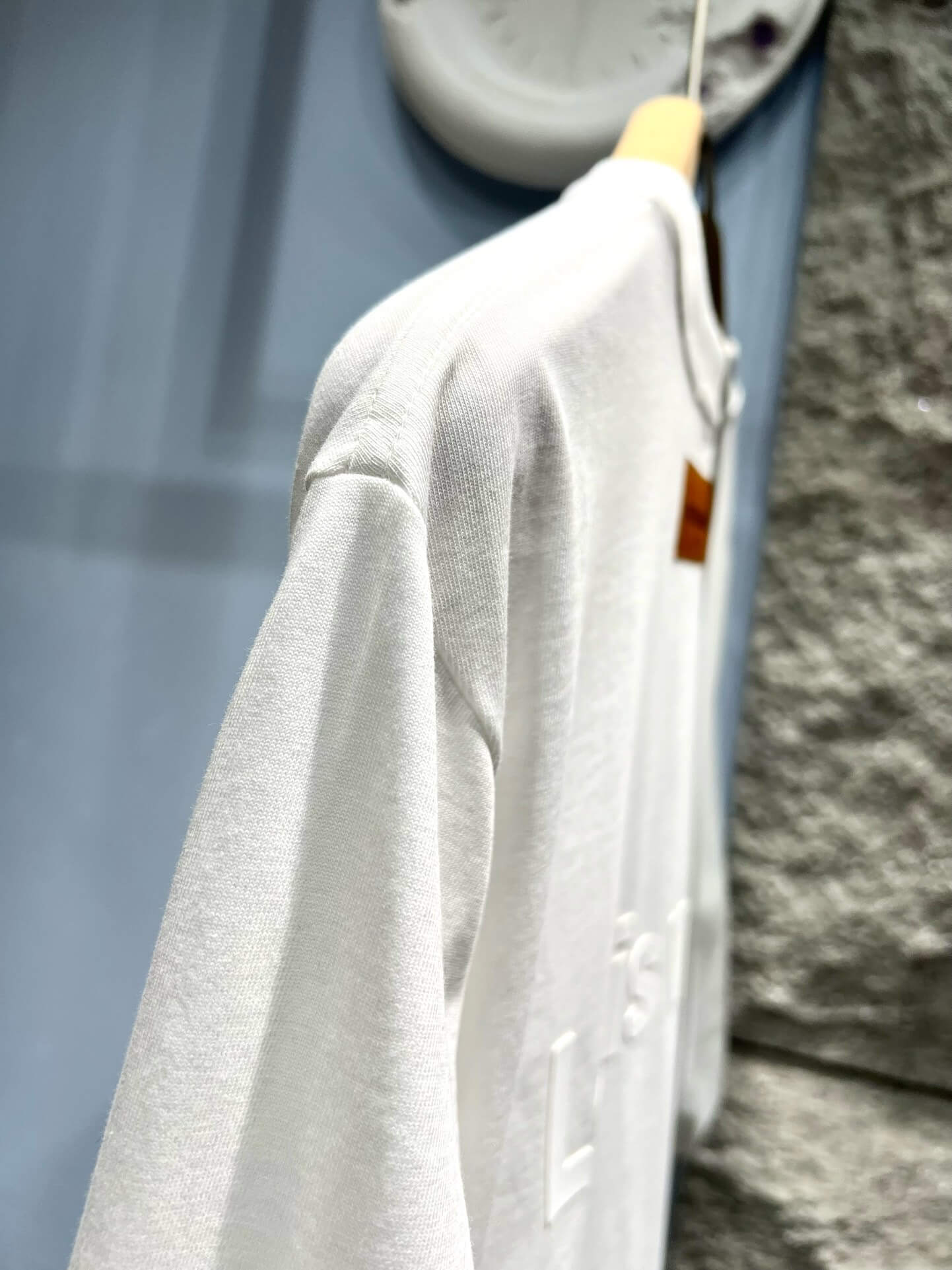 Camiseta con proceso de estampado