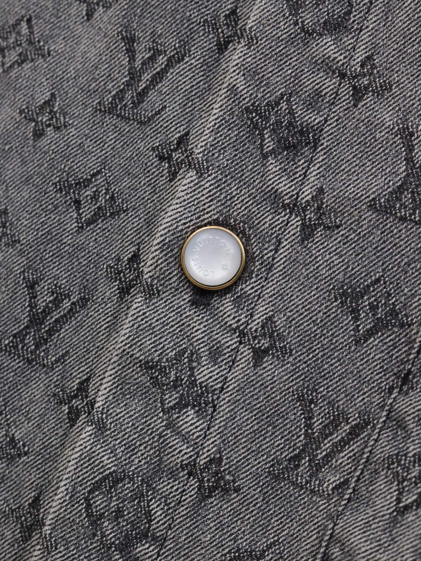 Exquisita camisa vaquera de jacquard