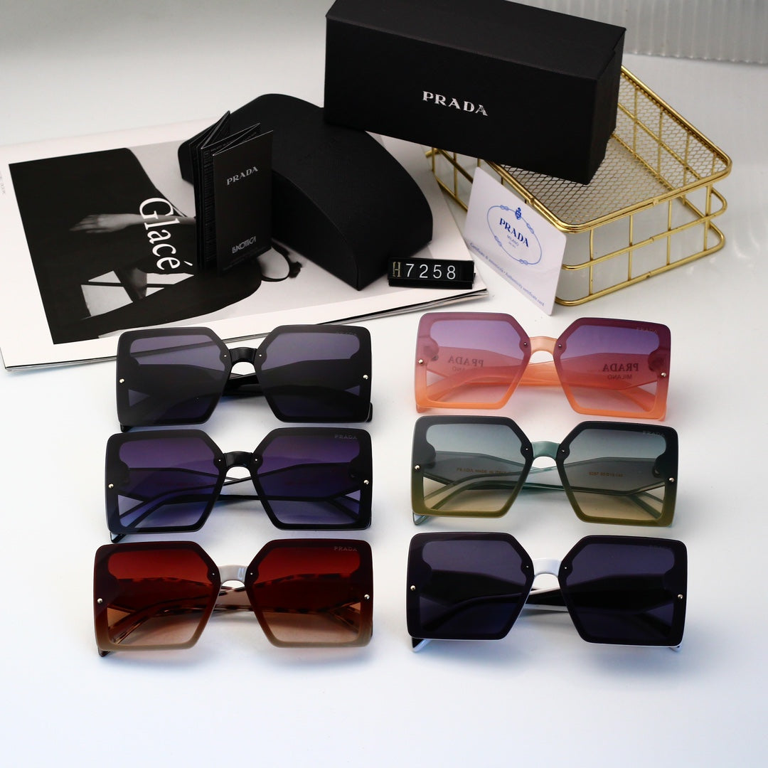 Lunettes de soleil surdimensionnées tendance