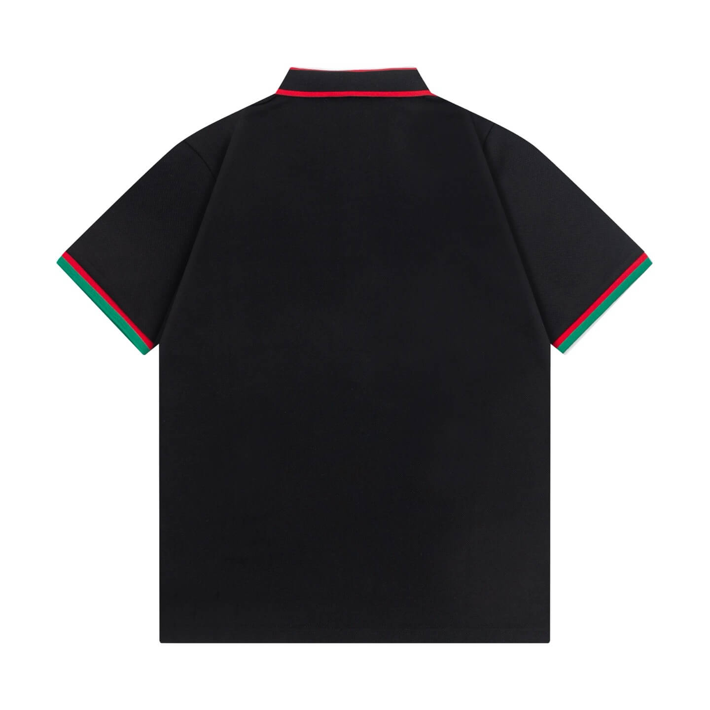 Camiseta polo de rayas bicolor
