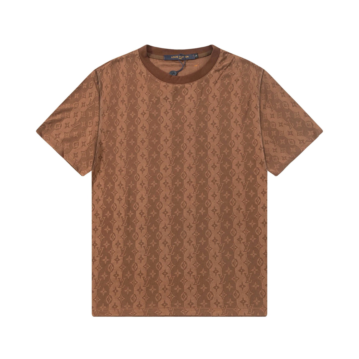 Camiseta clásica de jacquard con estampado completo