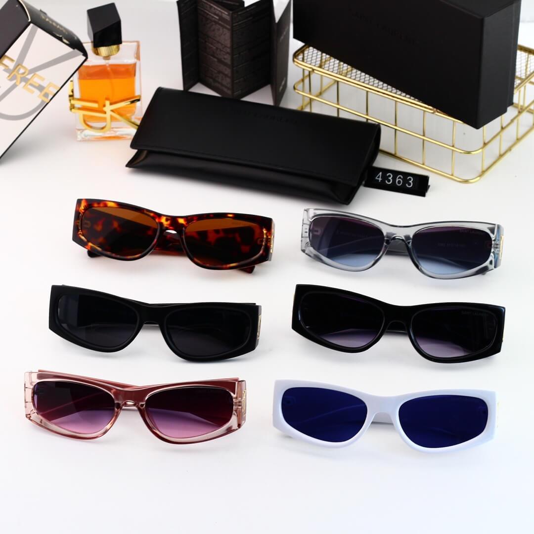 Gafas de sol modernas y elegantes con forma de ojo de gato y diseño cuadrado