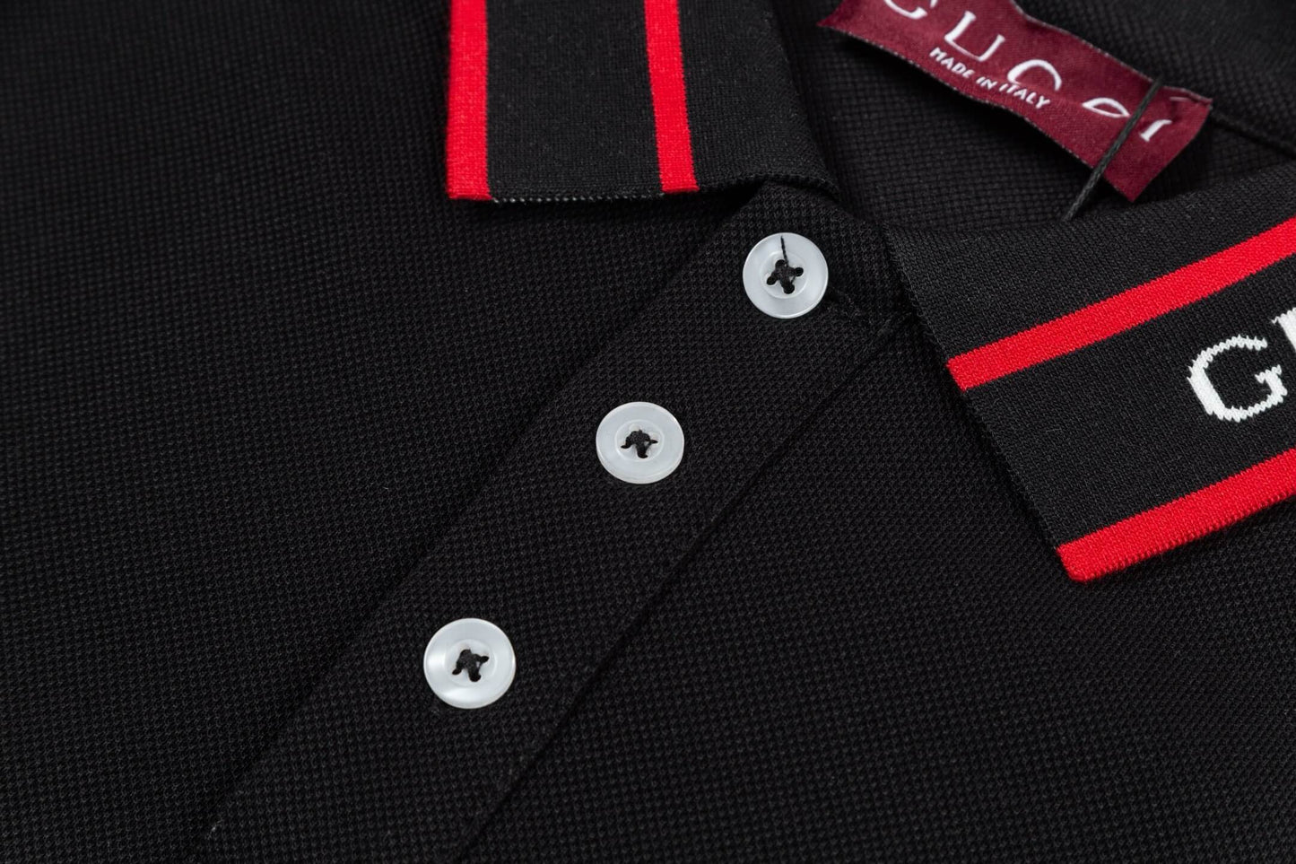 Camiseta polo de rayas bicolor