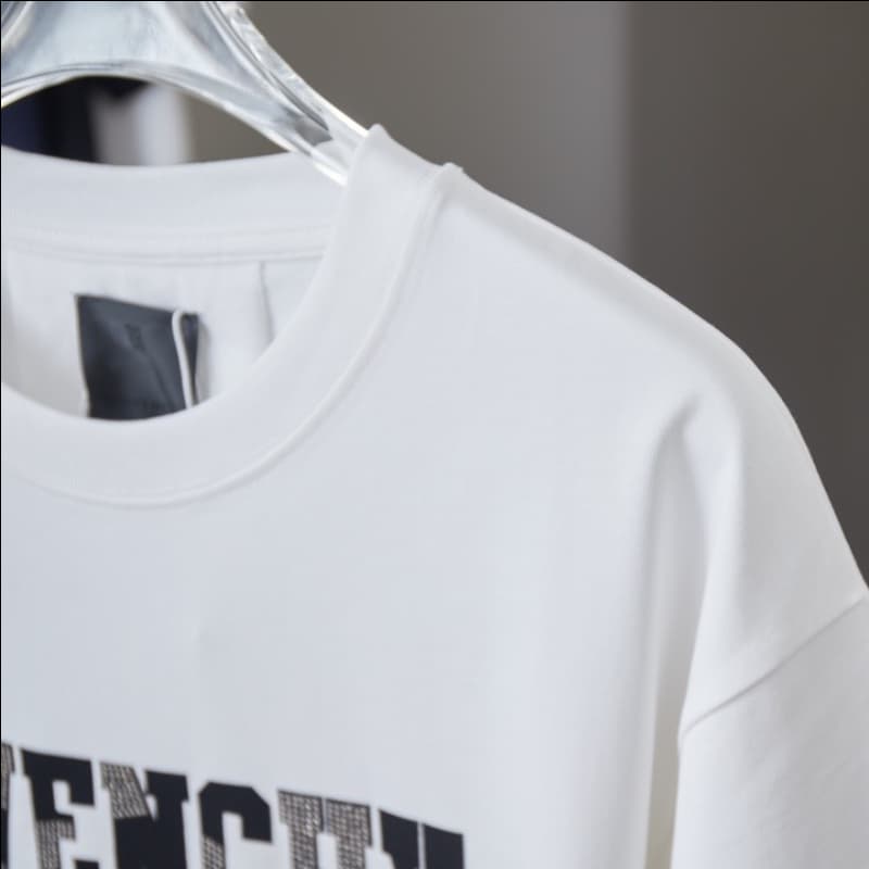 Towel Patch Rhinestone T-Shirt