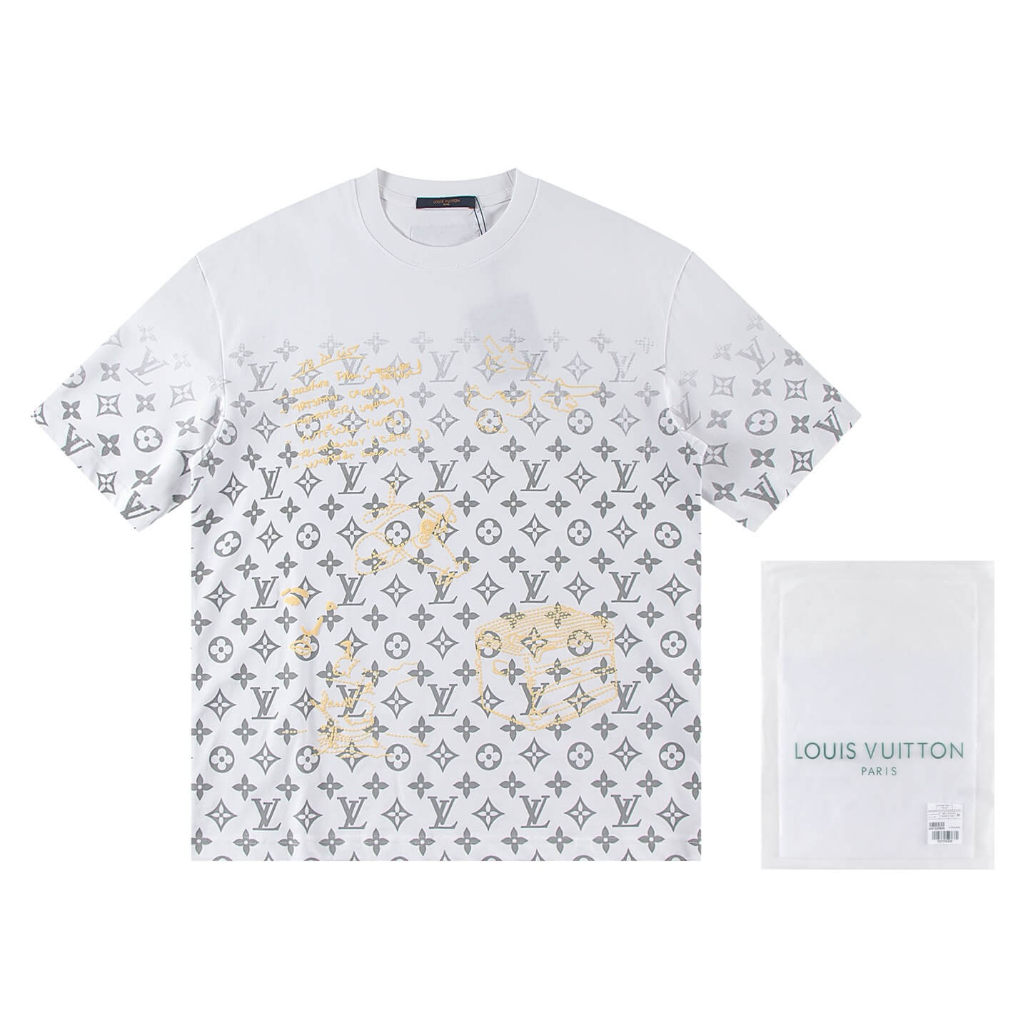 Camiseta con estampado completo