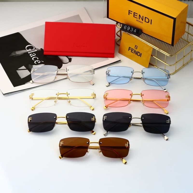Classic Frameless Design Sunglasses