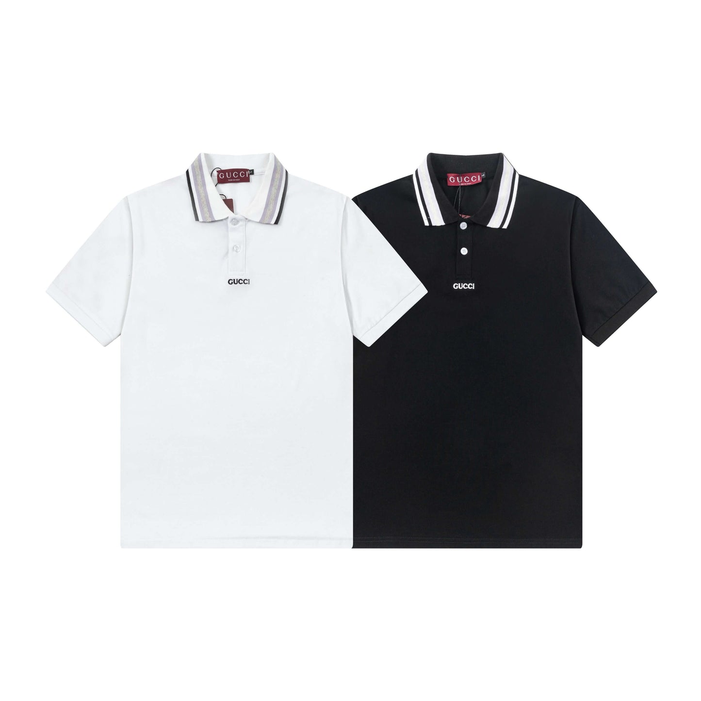 Polo con letras en el pecho