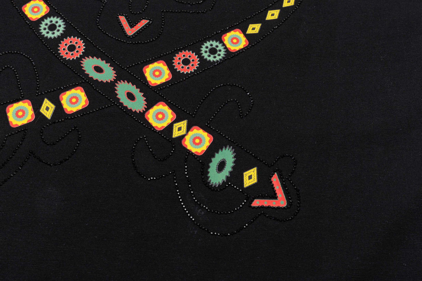 Camiseta con estampado de calavera