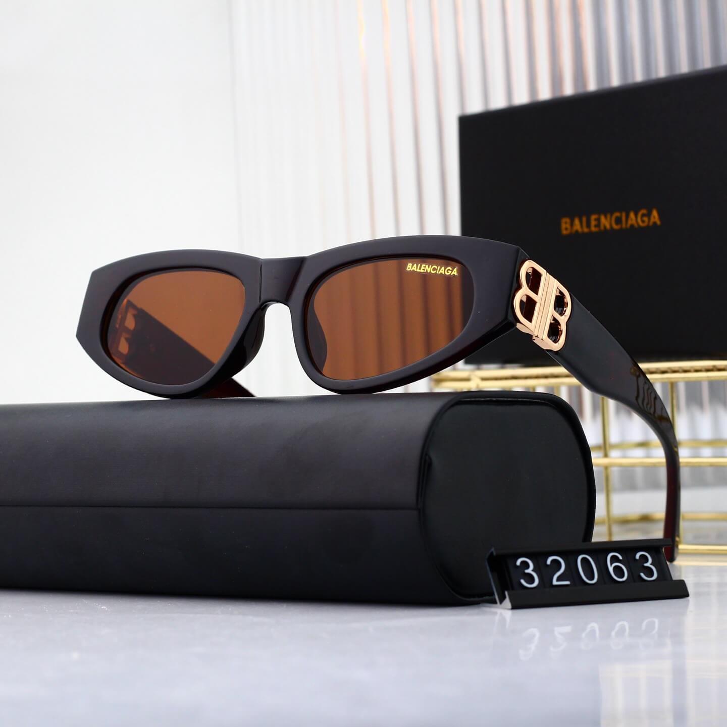 Gafas de sol cuadradas elegantes con diseño de ojo de gato