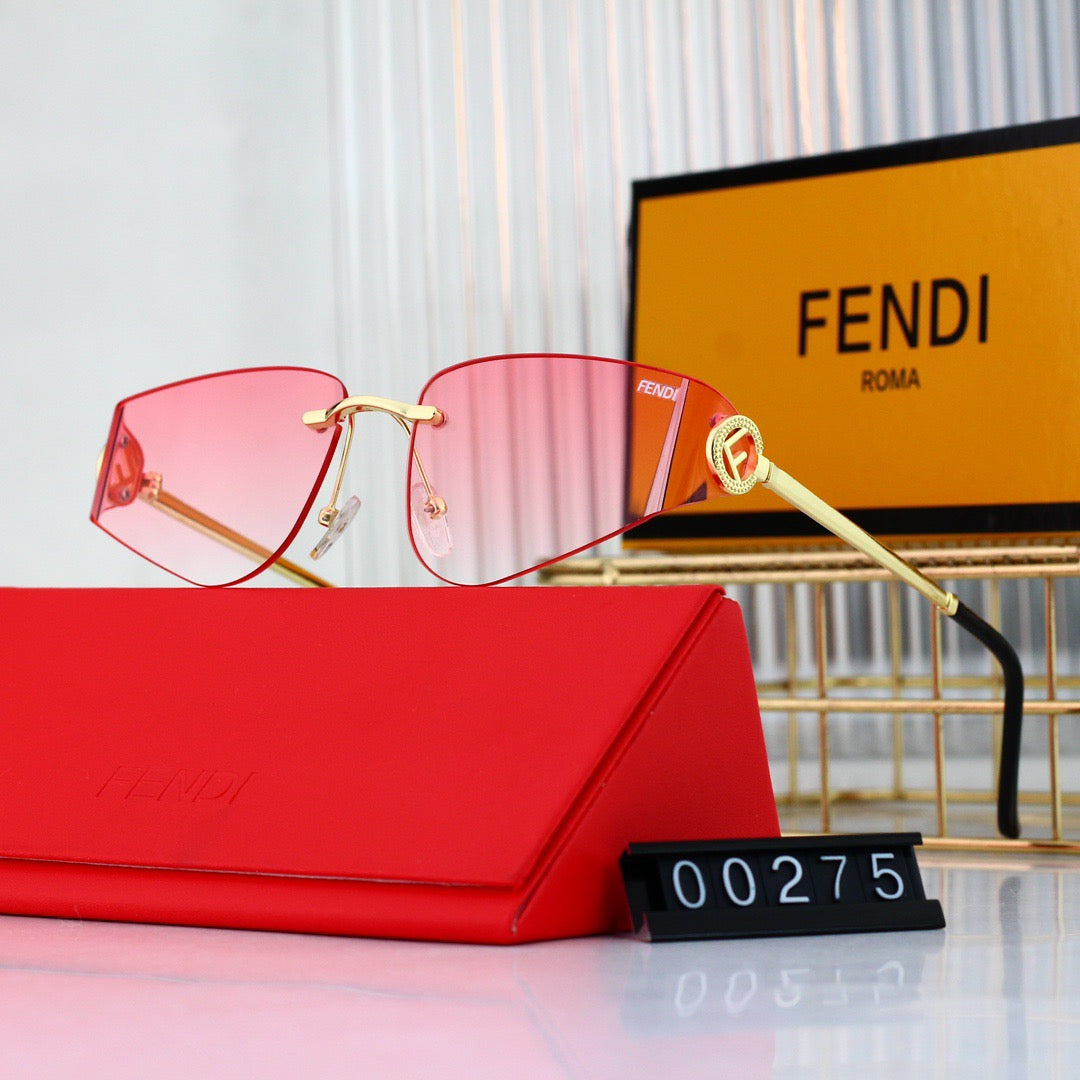 Gafas de sol vintage en forma de disco